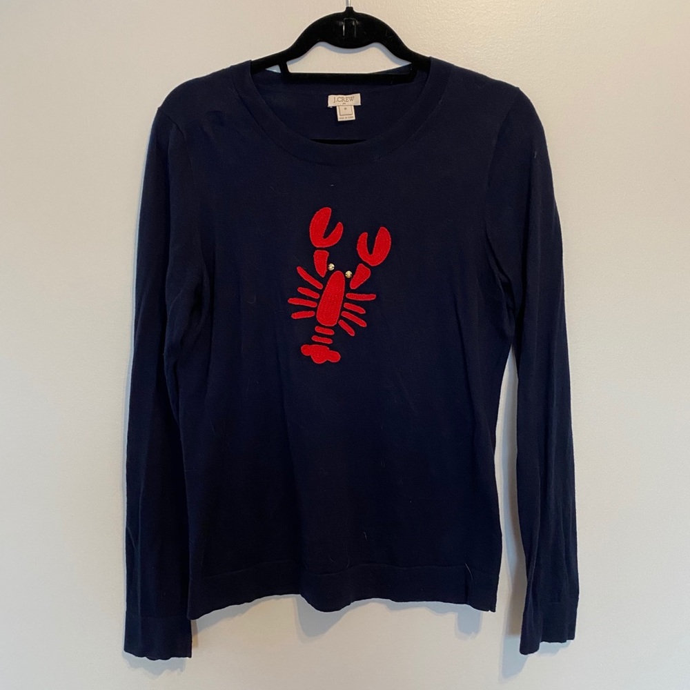 J. Crew Factory Lobster Sweater